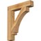 Ekena Millwork Imperial Block Rough Sawn Bracket, Western Red Cedar, 6"W x 34"D x 40"H BKT06X34X40IMP05RWR - alternate 1